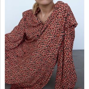 Zara Floral Mini Dress
